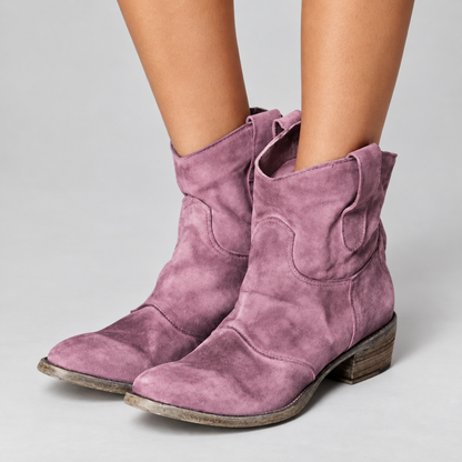 Violette™ | Orthopedische Suède Enkellaarsjes