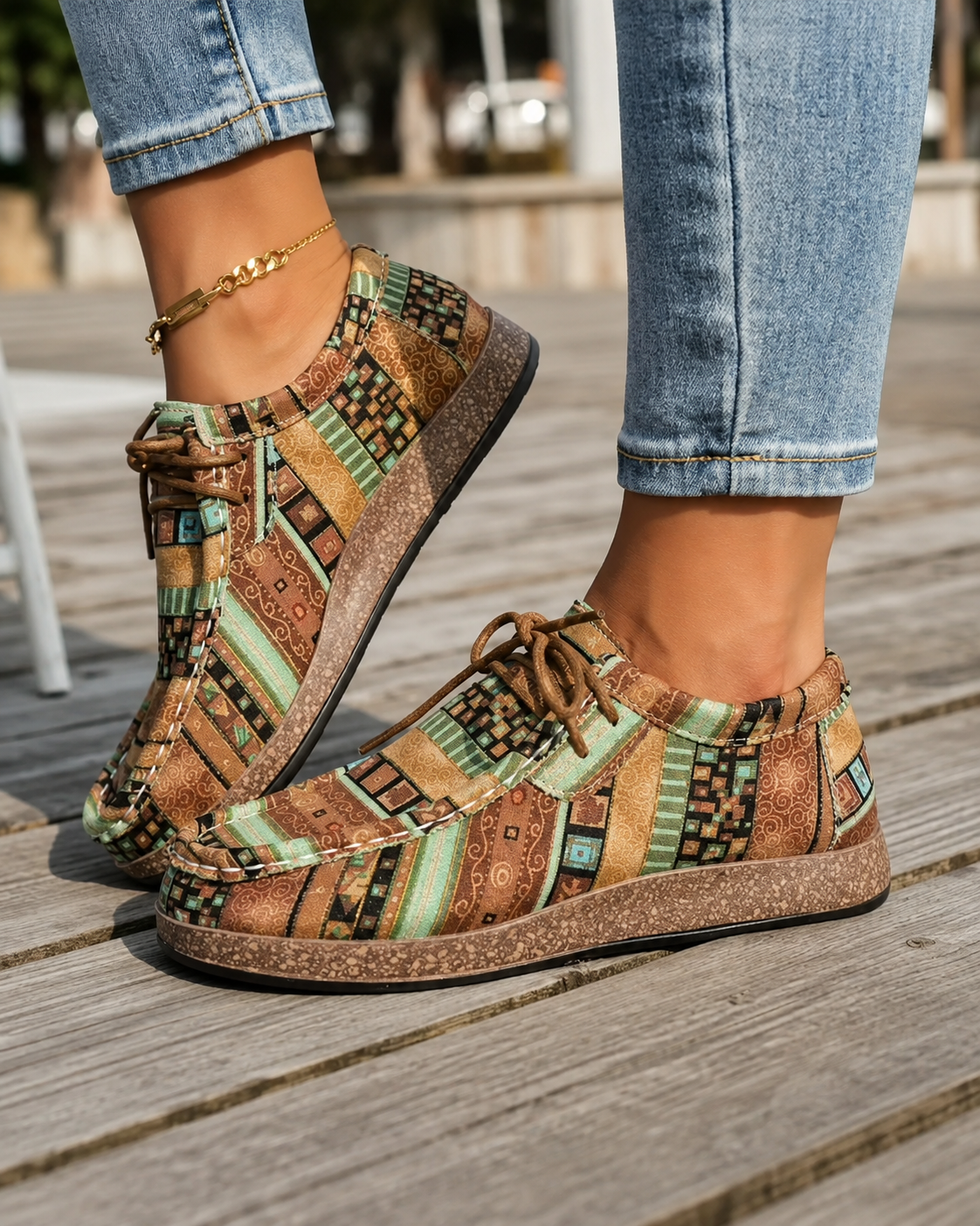 Loes™ | Kleurrijke Comfortabele Schoenen met Flexibele Zool