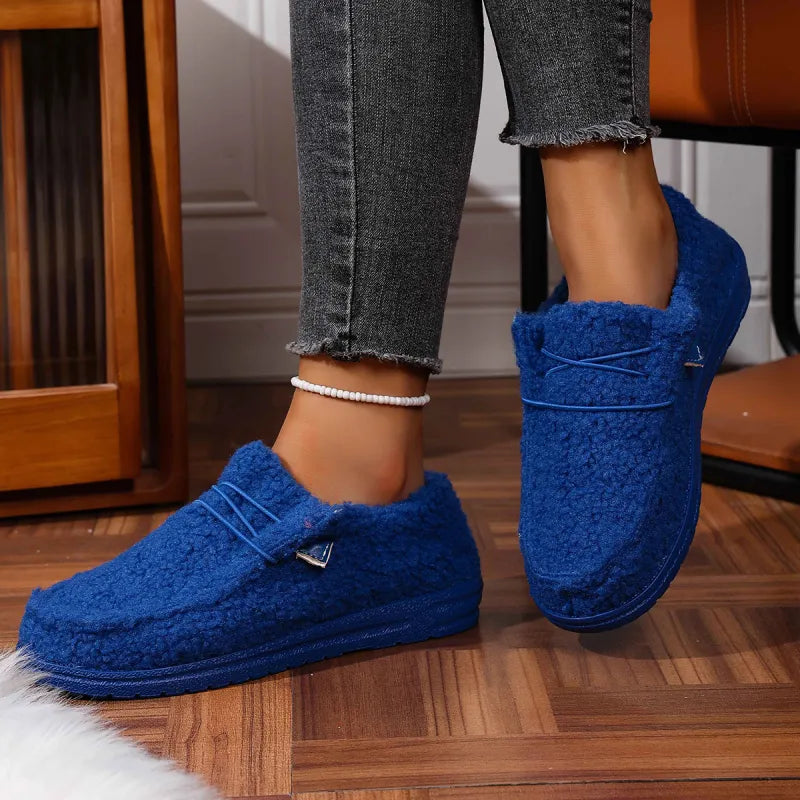 Luna™ | Warme Teddy Slippers