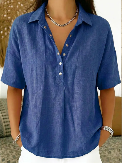 Mika™ | Casual Knoop Blouse