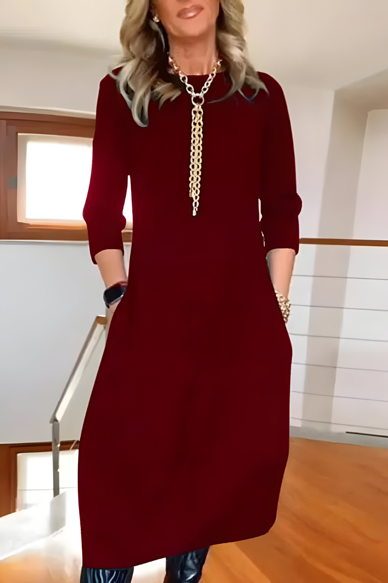 Tova™ | Stijlvolle casual lange jurk