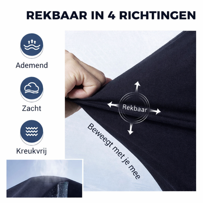Milo™ | Stijlvolle aansluitende casual broek