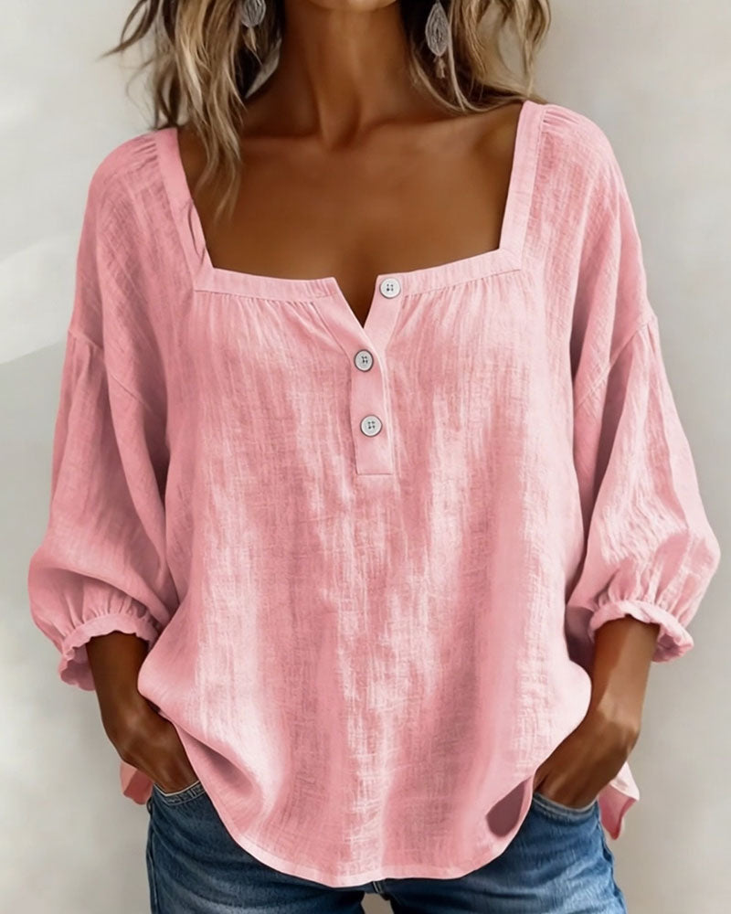 Lumi™ | Casual Knoop Blouse