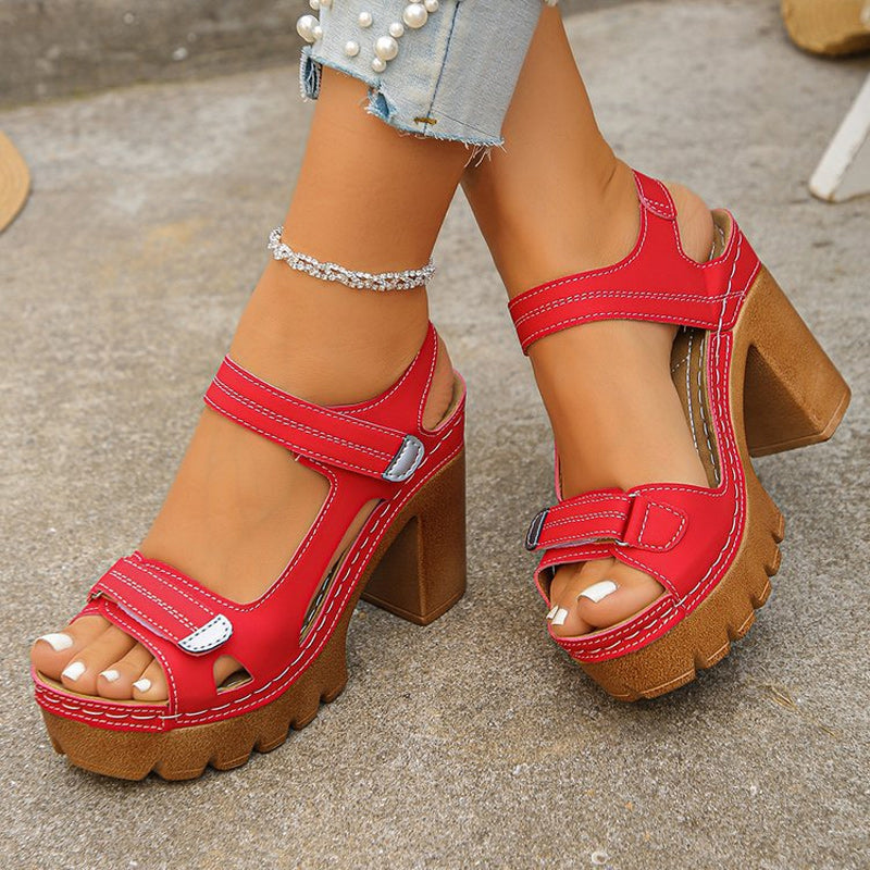 Nola™ | Comfortabele Orthopedische Platform Sandalen