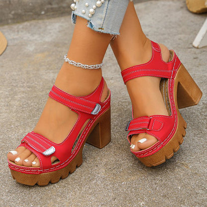 Nola™ | Comfortabele Orthopedische Platform Sandalen