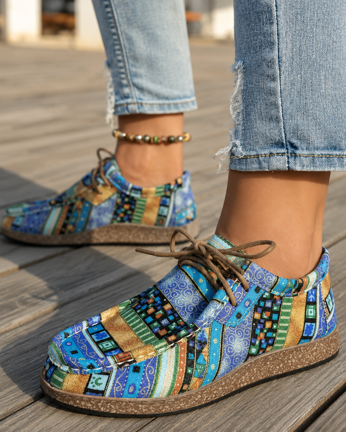 Loes™ | Kleurrijke Comfortabele Schoenen met Flexibele Zool