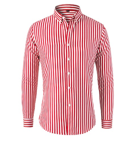 Elegante gestreepte overhemd