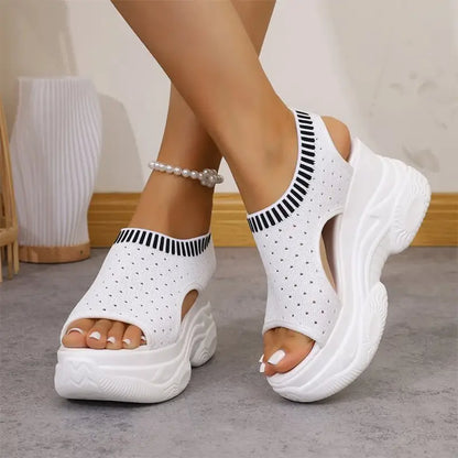 Julia™ | Comfortabele Platform Sandalen