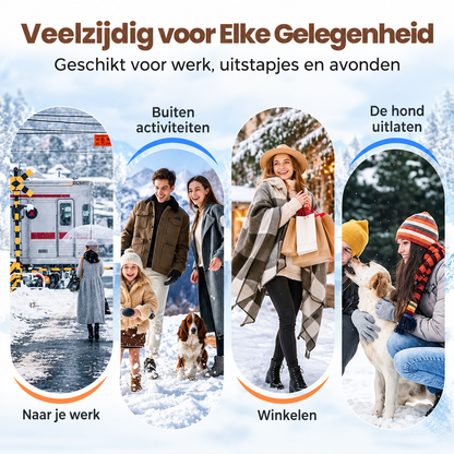 Sylvia™ | Warme Orthopedische Enkellaarsjes Met Blokhak