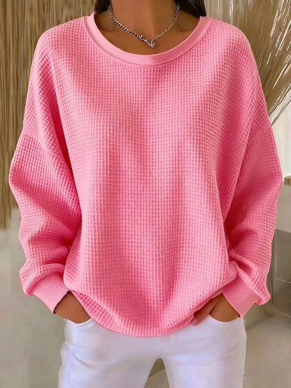 Sari™ | Casual Textuur Gebreide Trui
