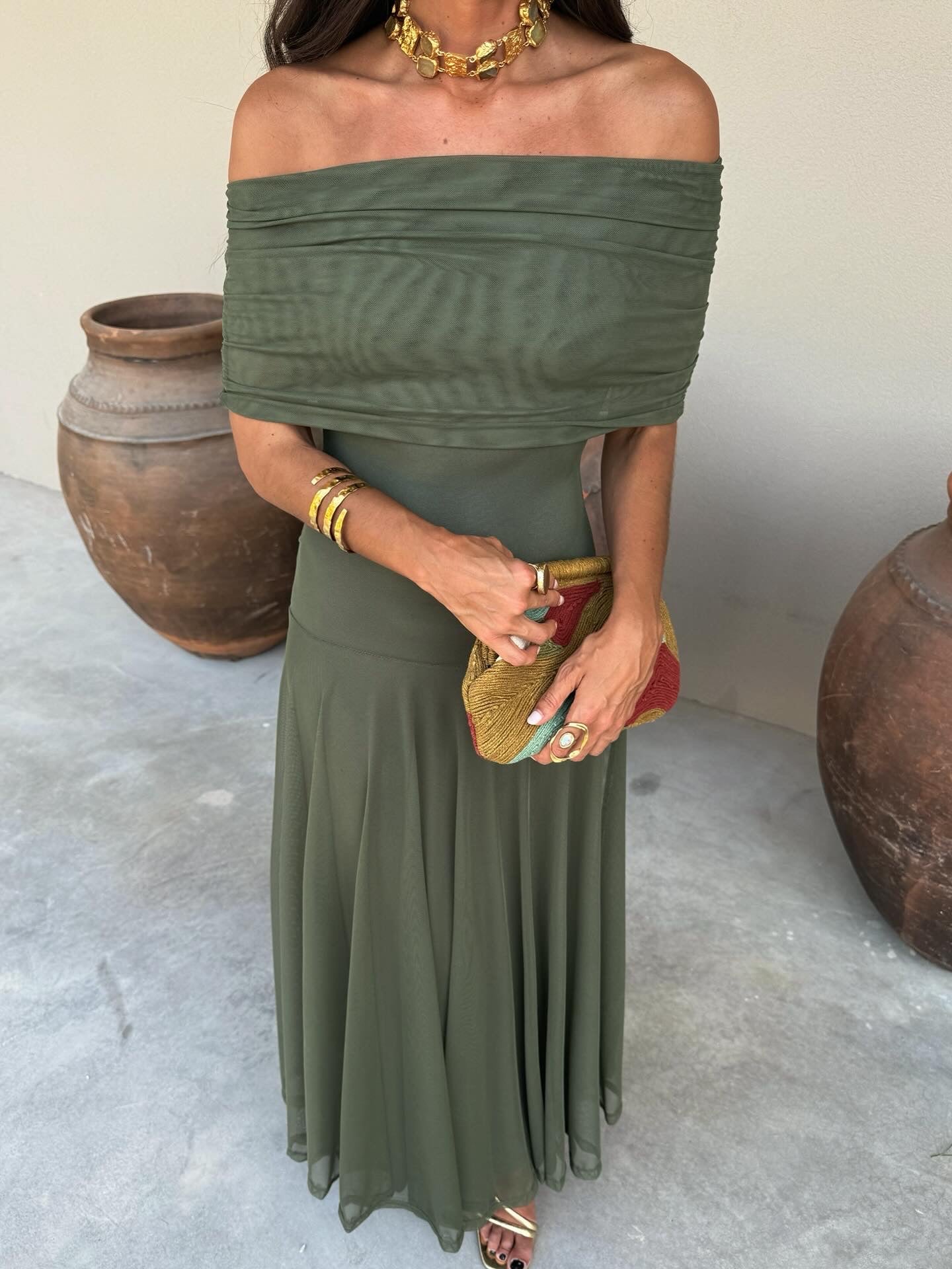 Lena™ | Moderne Maxi Jurk