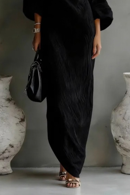 Alva™ | Elegante One Shoulder Maxi Jurk