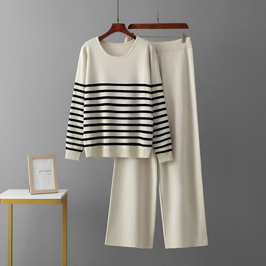 Mila™ | Moderne gebreide tweedelige set 7