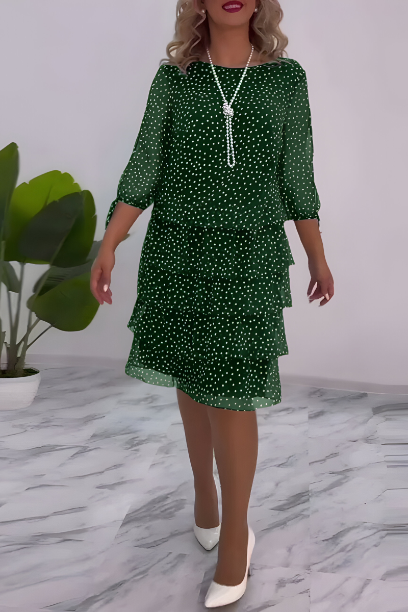 Elva™ | Stijlvolle Comfortabele Midi Jurk
