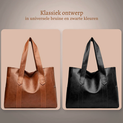 Martha’s Tijdloze Elegantie | Klassieke Tas van Vegan Leer