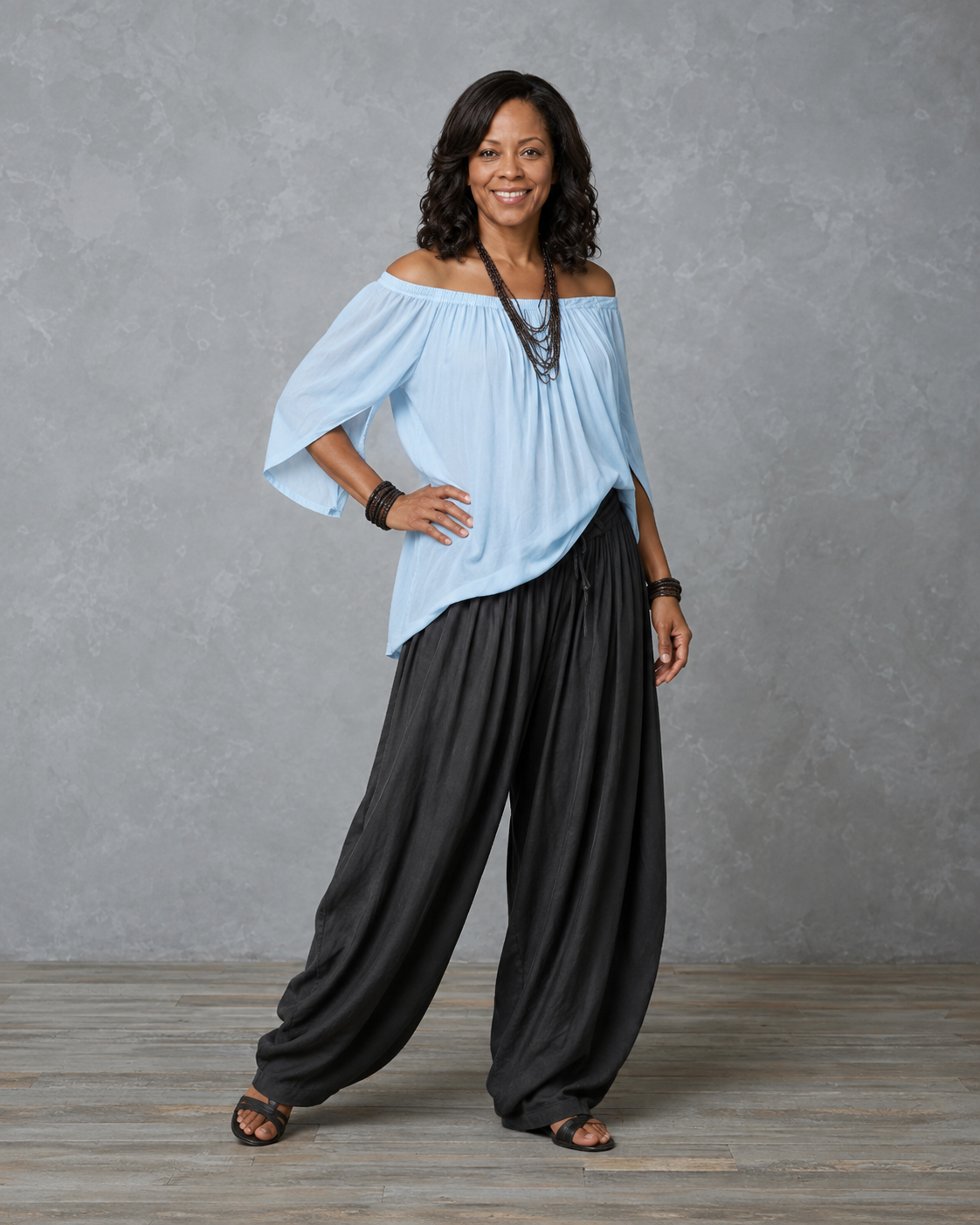 Loes™ | Relaxte Off-Shoulder 2-Delige Set