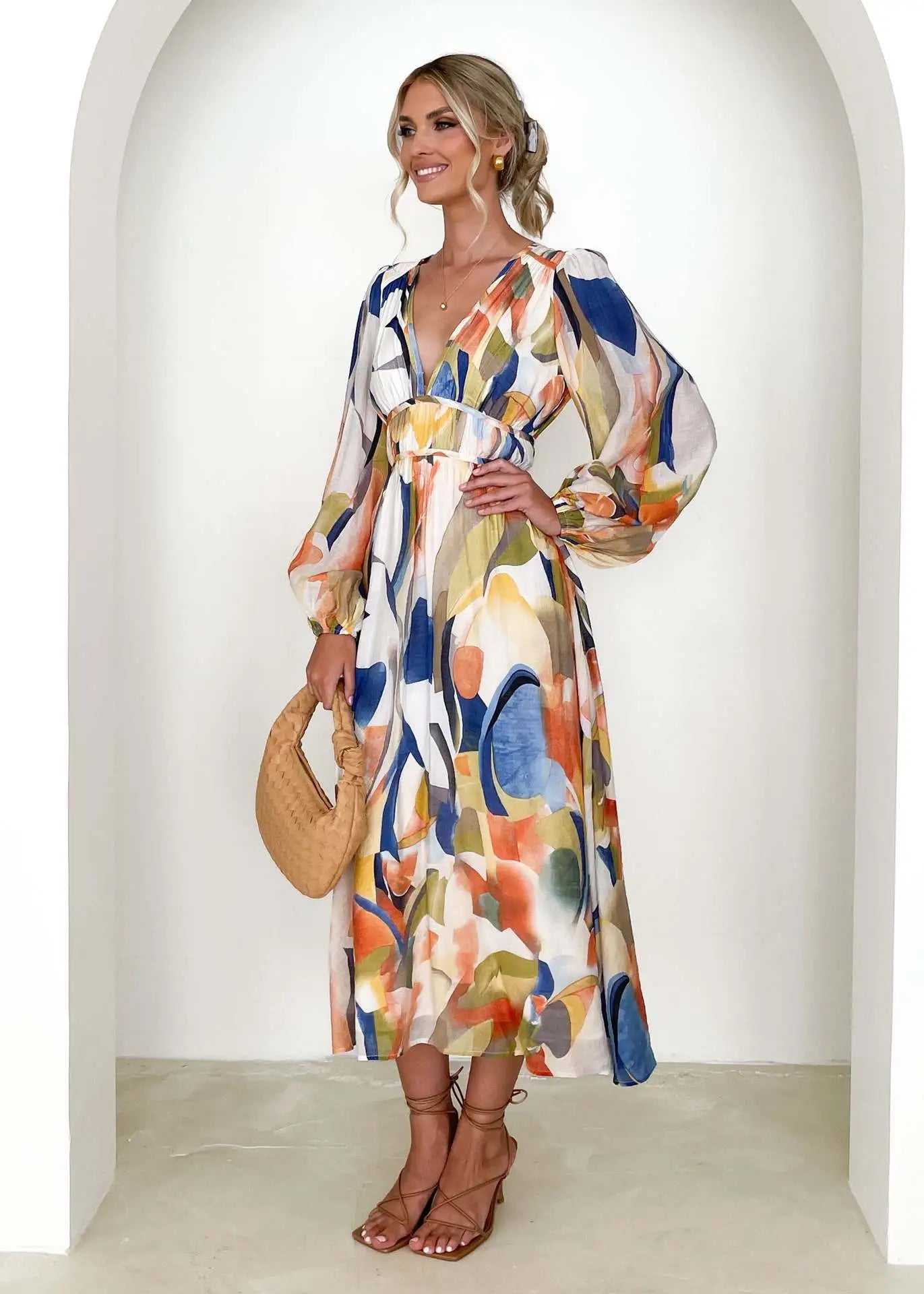 Rumi™ | Stijlvolle Maxi Jurk