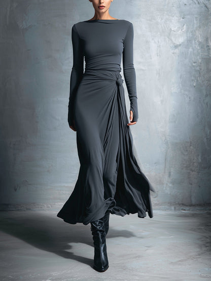 Veya™ | Elegante Vloeiende Maxijurk