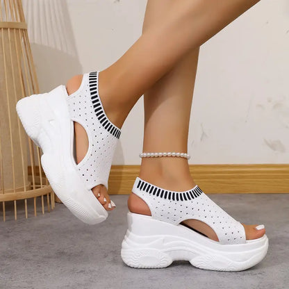 Pia™ | Comfortabele Orthopedische  Platform Sandalen