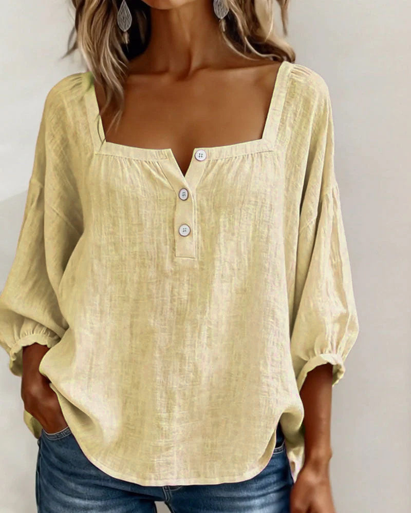 Lumi™ | Casual Knoop Blouse