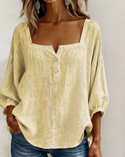 Lumi™ | Casual Knoop Blouse