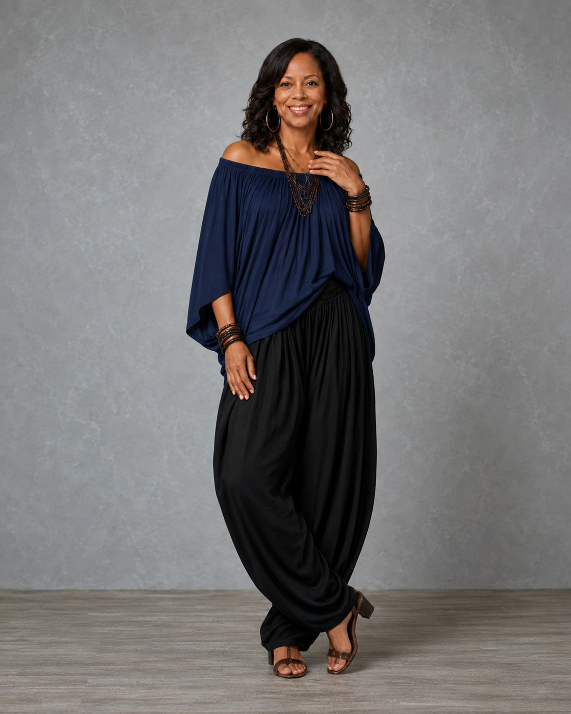 Loes™ | Relaxte Off-Shoulder 2-Delige Set