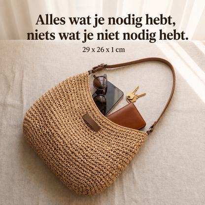 Noor™ | Elegante Geweven Schoudertas