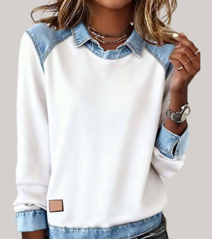 Nomi™ | Comfortabele Denim Trui