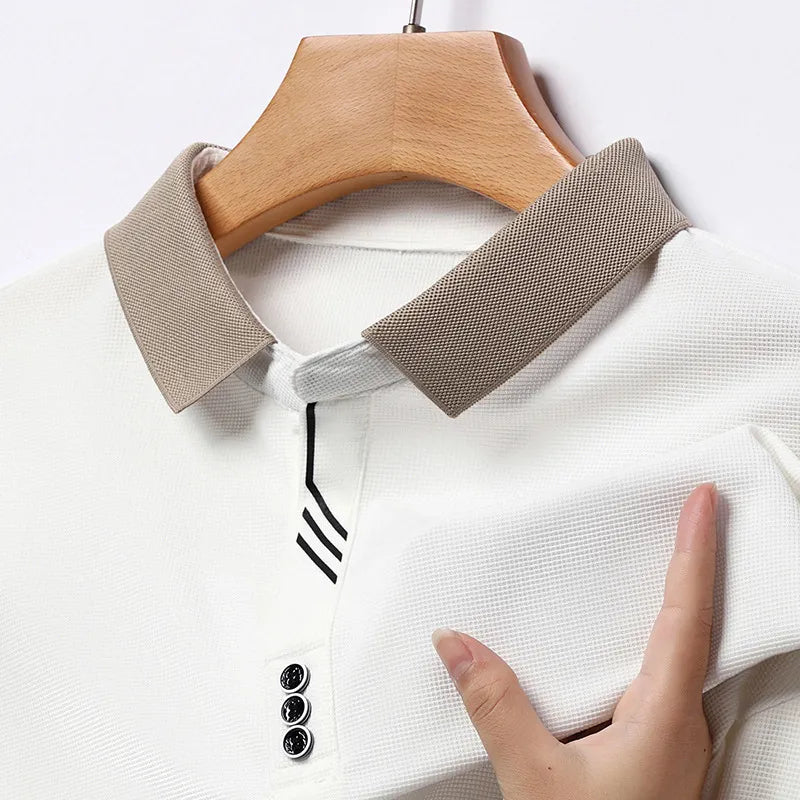 Keno™ | Casual Moderne Polo Met Lange Mouwen