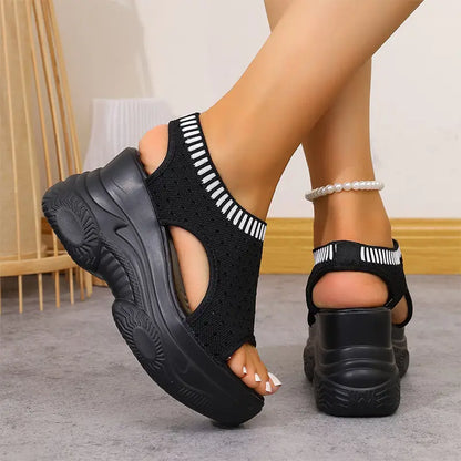 Julia™ | Comfortabele Platform Sandalen