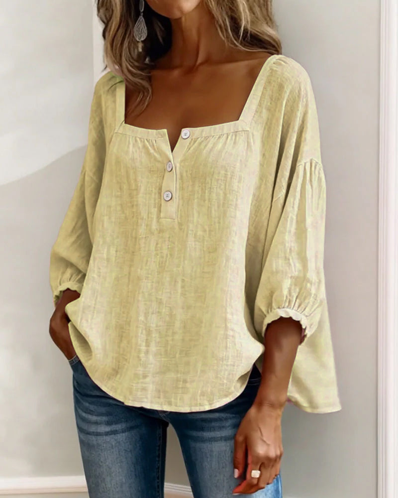 Lumi™ | Casual Knoop Blouse