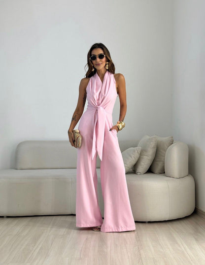 Lieke™ | Elegante Halter Jumpsuit