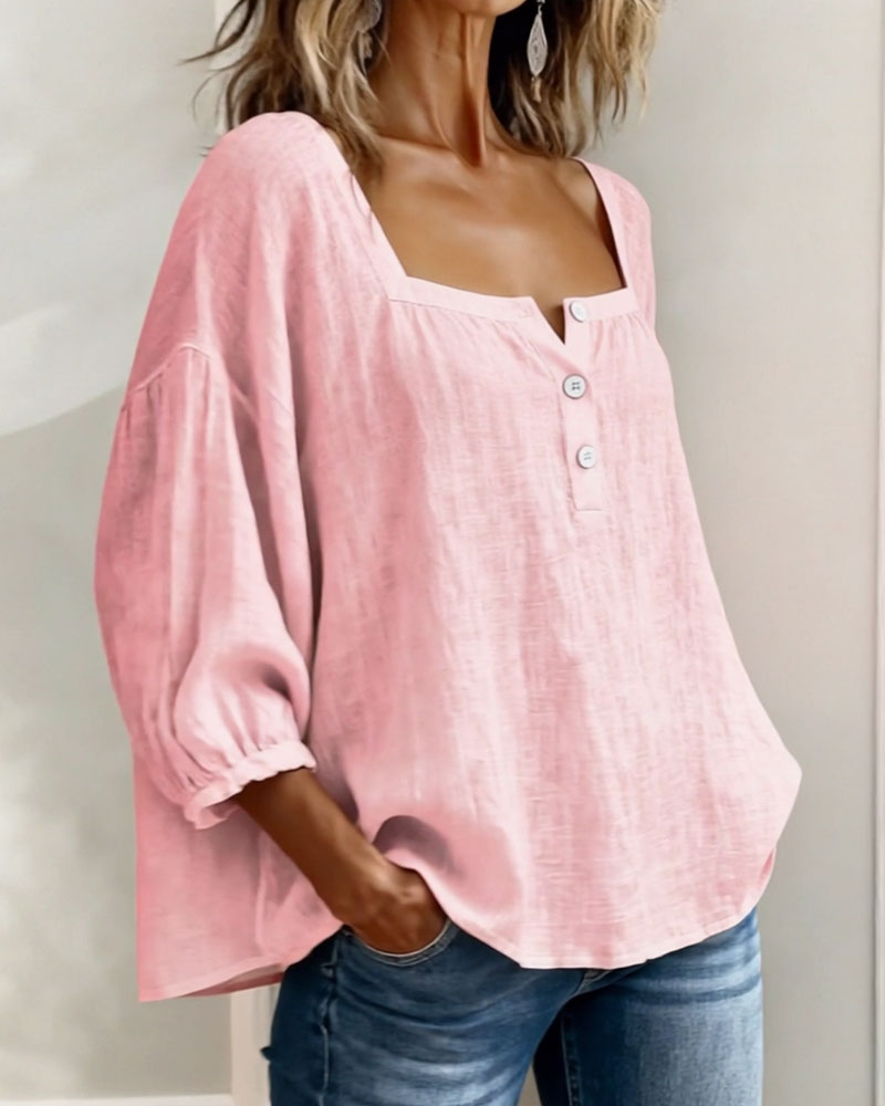 Lumi™ | Casual Knoop Blouse