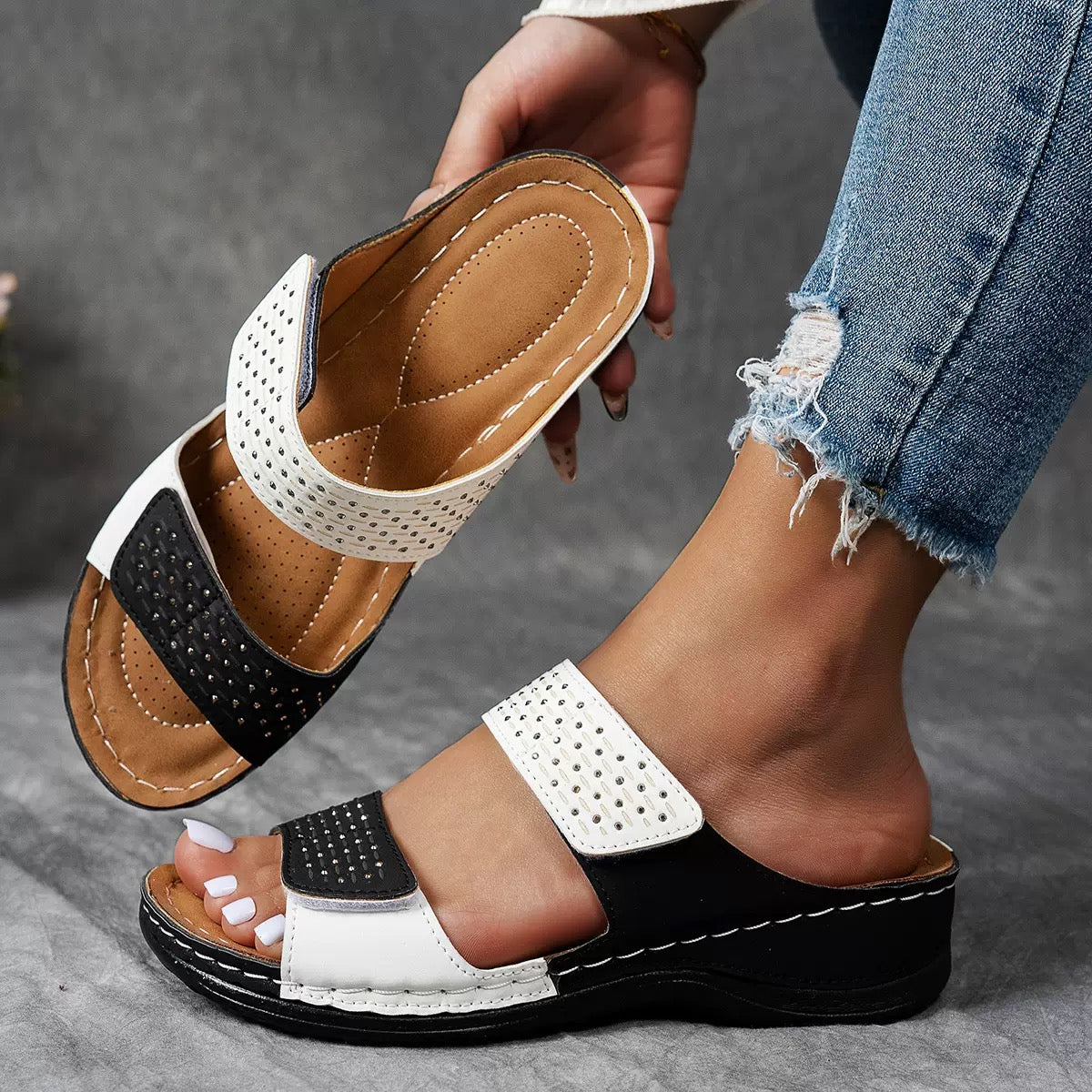 Lora™ | Zachte dempende sandalen