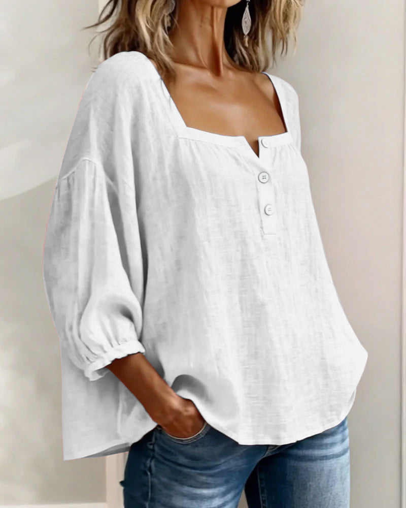 Lumi™ | Casual Knoop Blouse