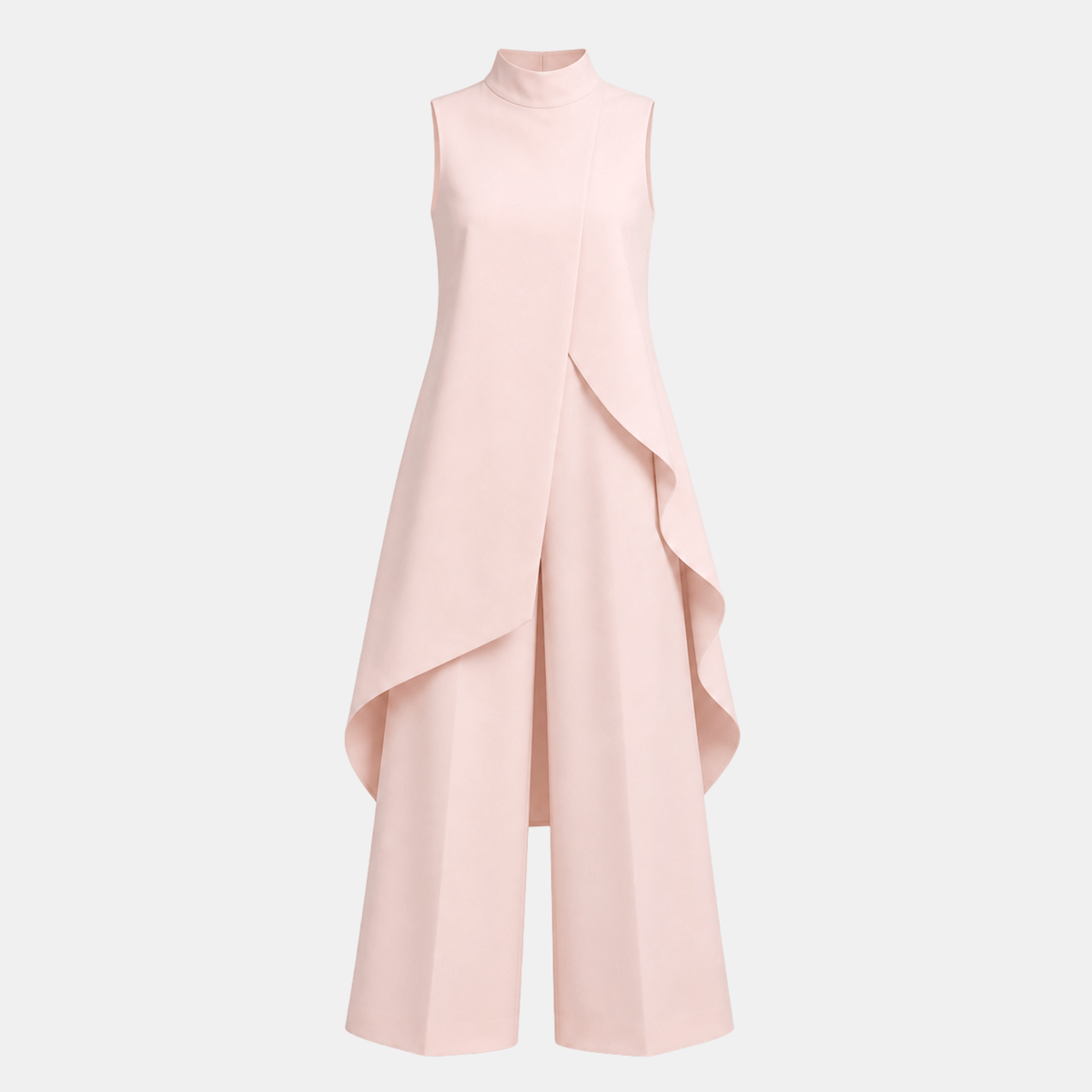 Leni™ | Elegante Mouwloze Set Met Wijde Broek 13