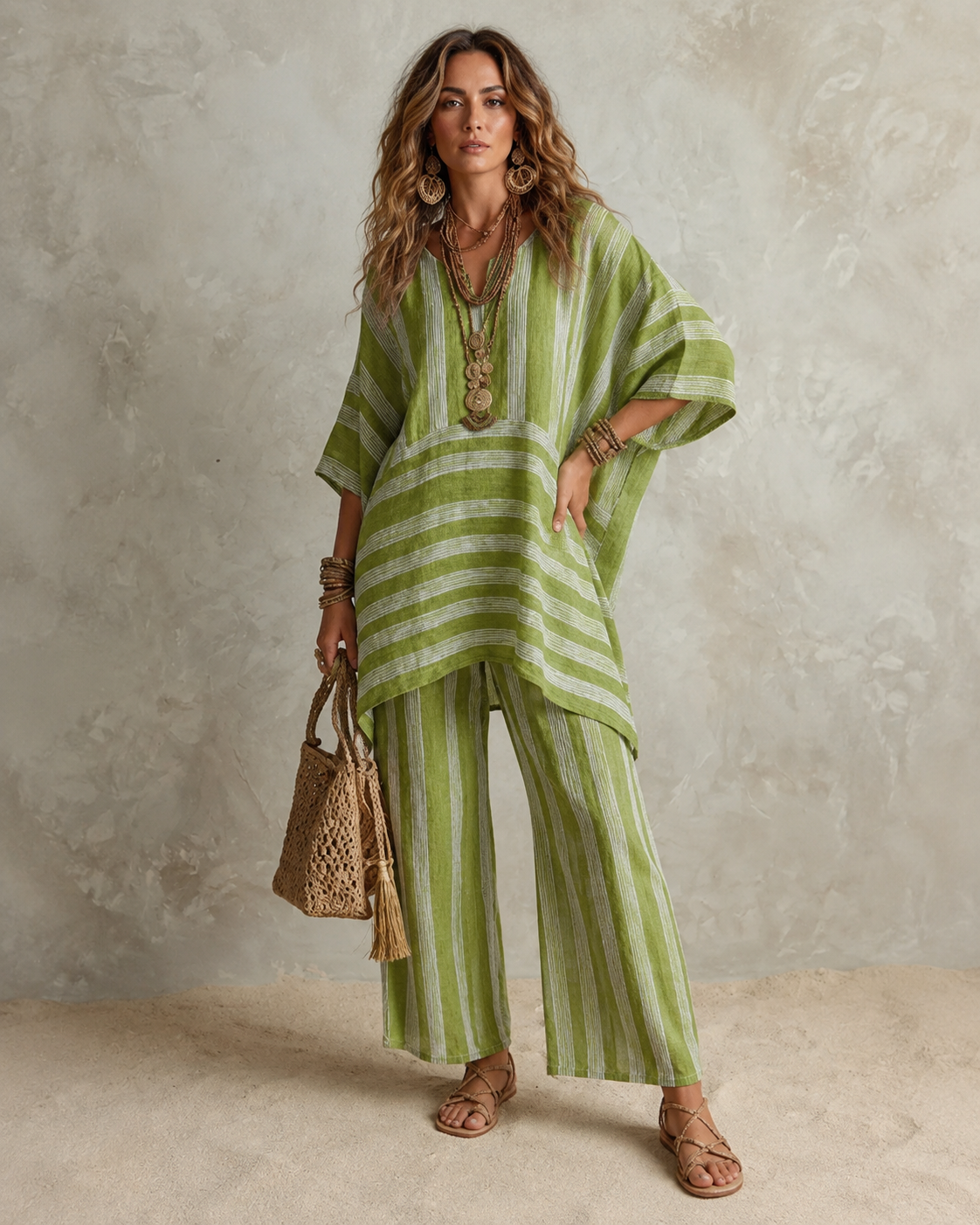 Anna™ | Bohemian Linnen 2-Delige Set