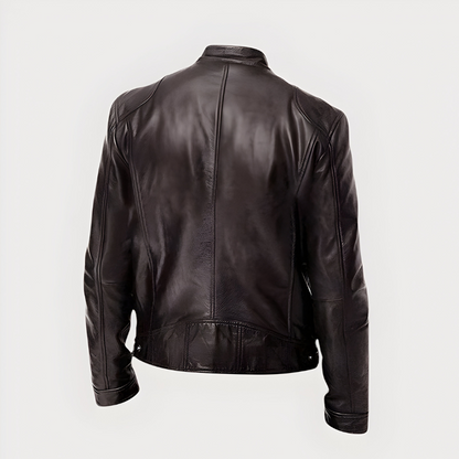 Joren™ | Klassieke bikerjas met rits