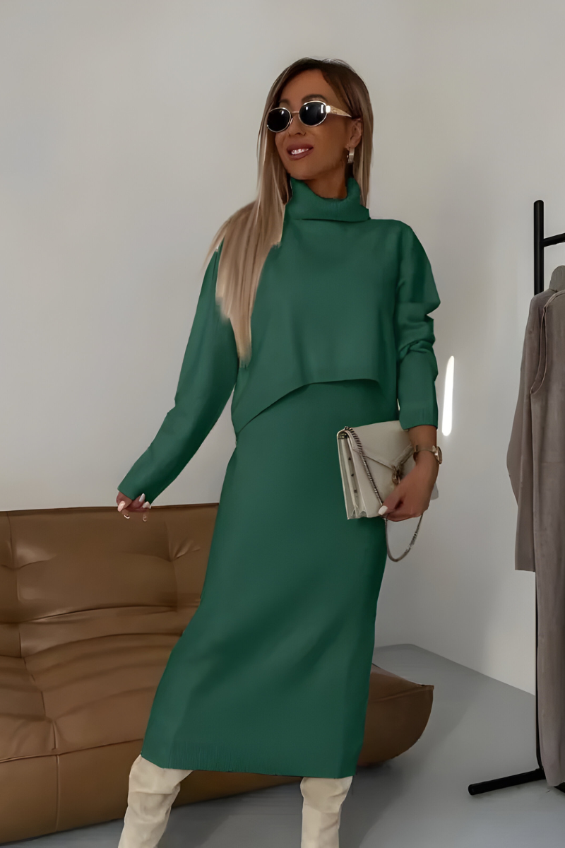 Mirea™ | Elegante gebreide tweedelige set