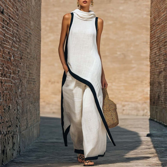 Jovanne™ | Elegante Linnen Tweedelige Set