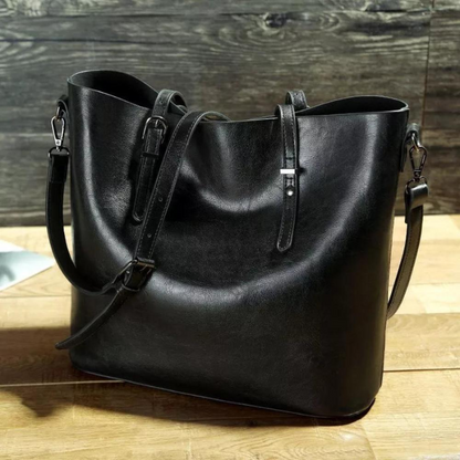Nicole’s Favoriet | Vintage Schoudertas van Vegan Leer