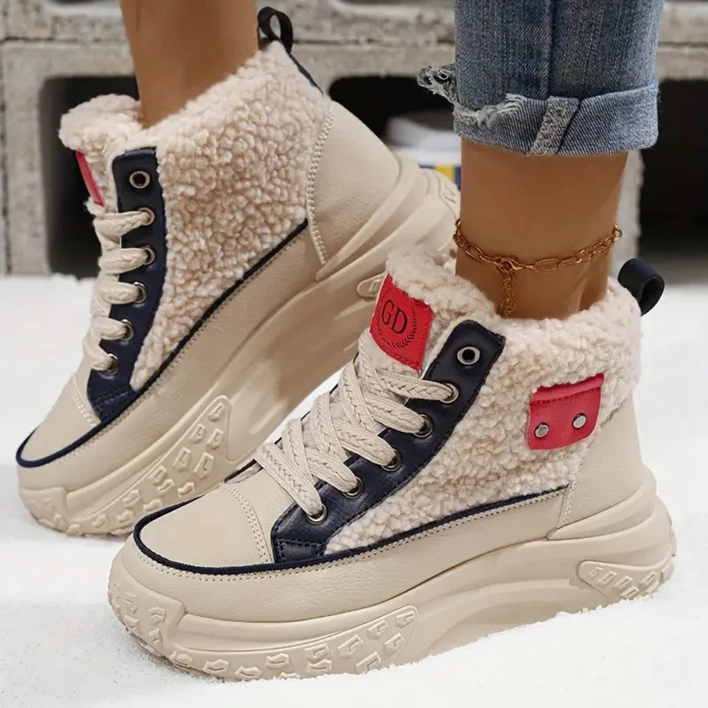 Kamilla™ | Warme gevoerde winterboots met dikke zool 8