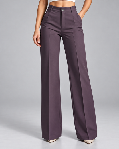 Danielle™ | Comfortabele Broek met Hoge Taille en Wijde Pijpen