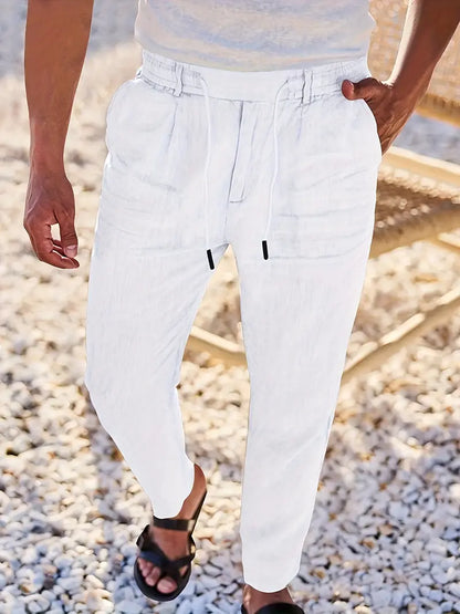 Rens™ | Casual Broek Met Koord