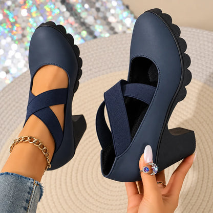 Coralie™ | Orthopedische Mary Jane Schoenen Met Blokhak