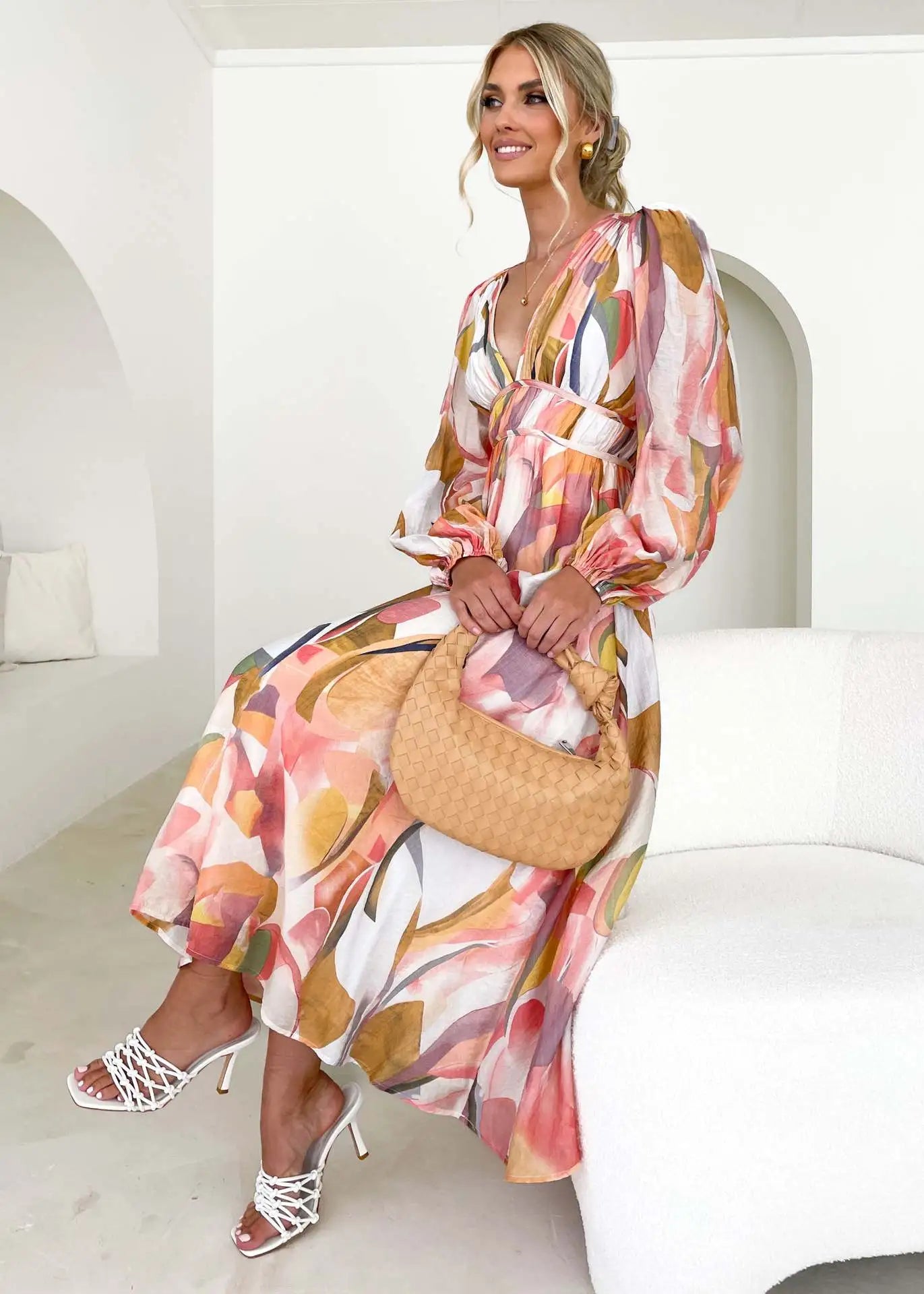 Rumi™ | Stijlvolle Maxi Jurk