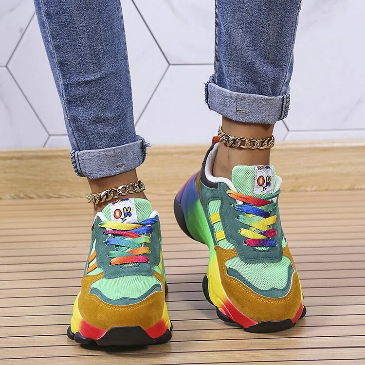 Juna™ | Orthopedische Kleurrijke Wandelsneakers 8