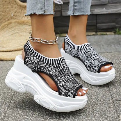 Julia™ | Comfortabele Platform Sandalen