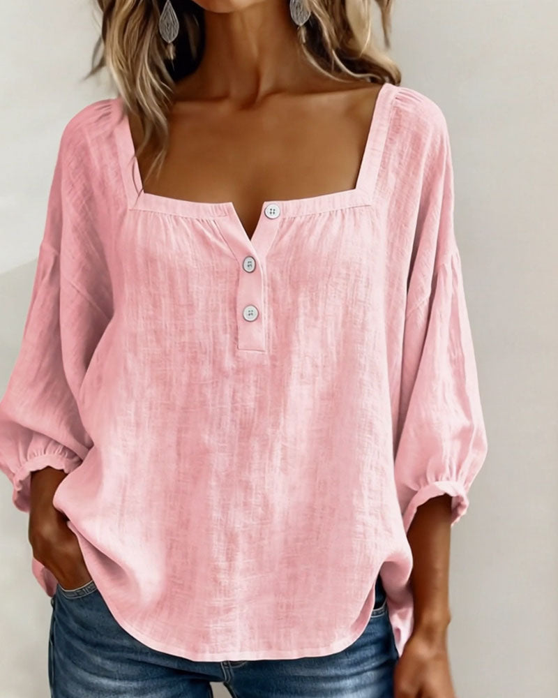 Lumi™ | Casual Knoop Blouse