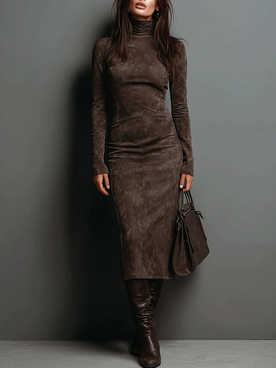 Naya™ | Elegante Getailleerde Midi Jurk
